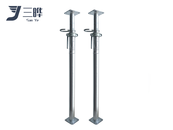 Square plate steel support